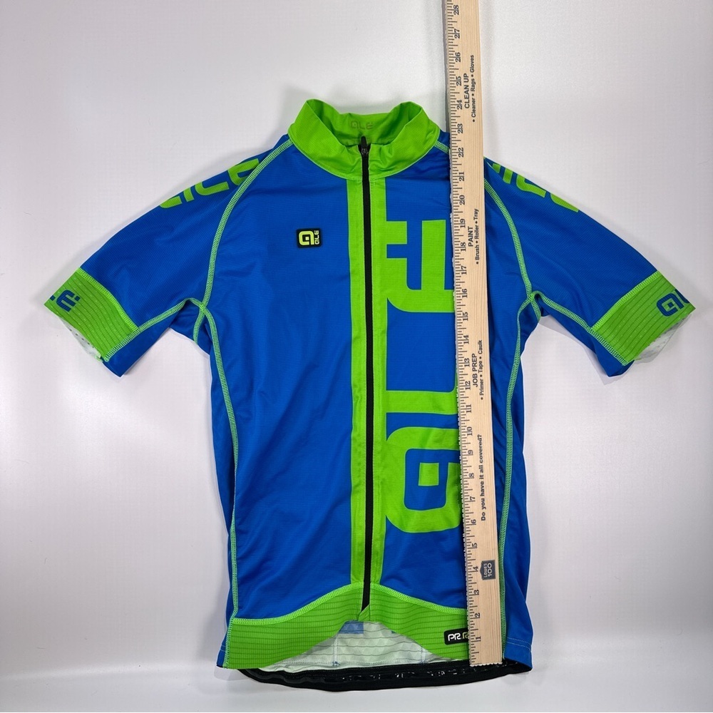 Alé Men’s PRR 2.0 Race Fit Cycling Jersey Medium Blue Green - Picture 7 of 7